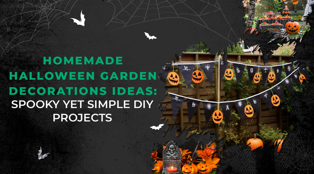 Homemade Halloween Garden Decorations