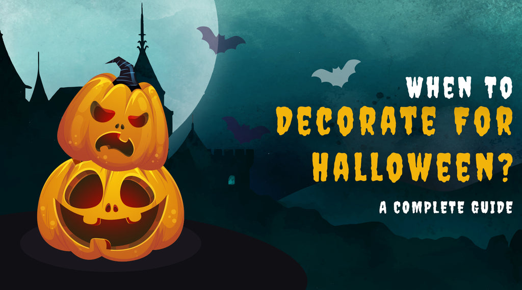 When to Decorate for Halloween