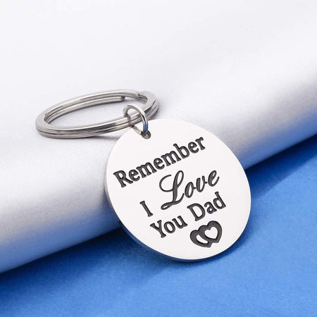 Love You Dad Keychain