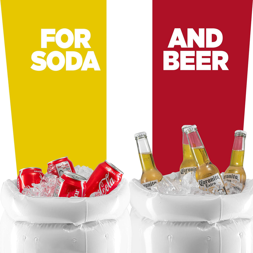 Inflatable beer Cooler for soda