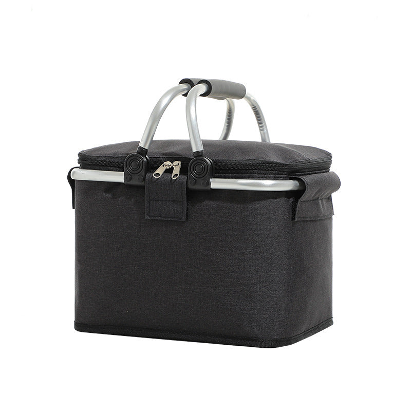 Portable Ice Basket  black