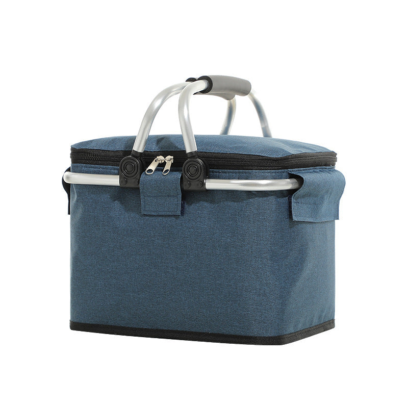 Portable Ice Basket blue