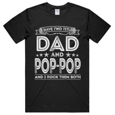 Dad Tshirt black