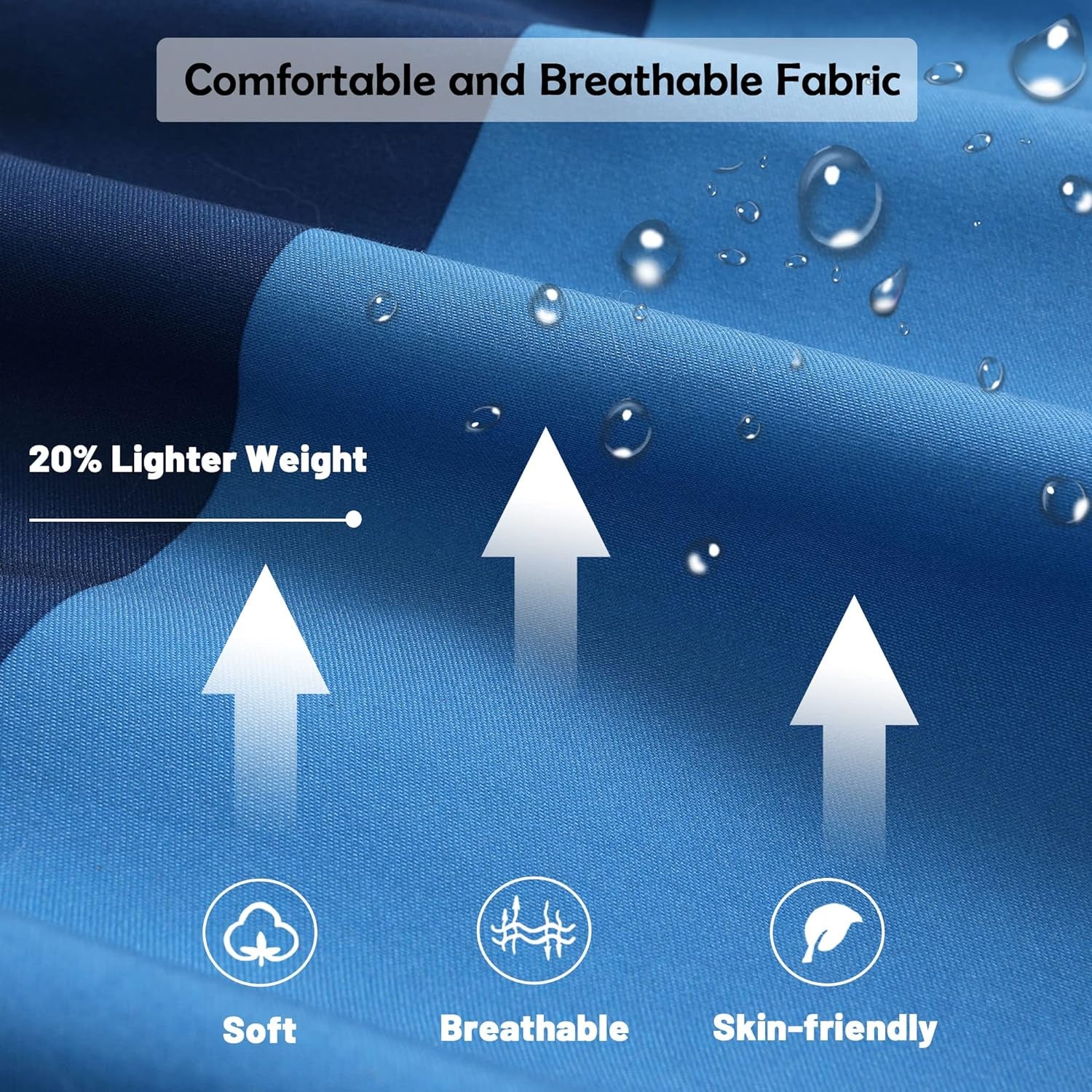 Men's Swim Trunks Long, Quick Dry, 9 Inches Inseam Bathing Suits with Mesh Lining