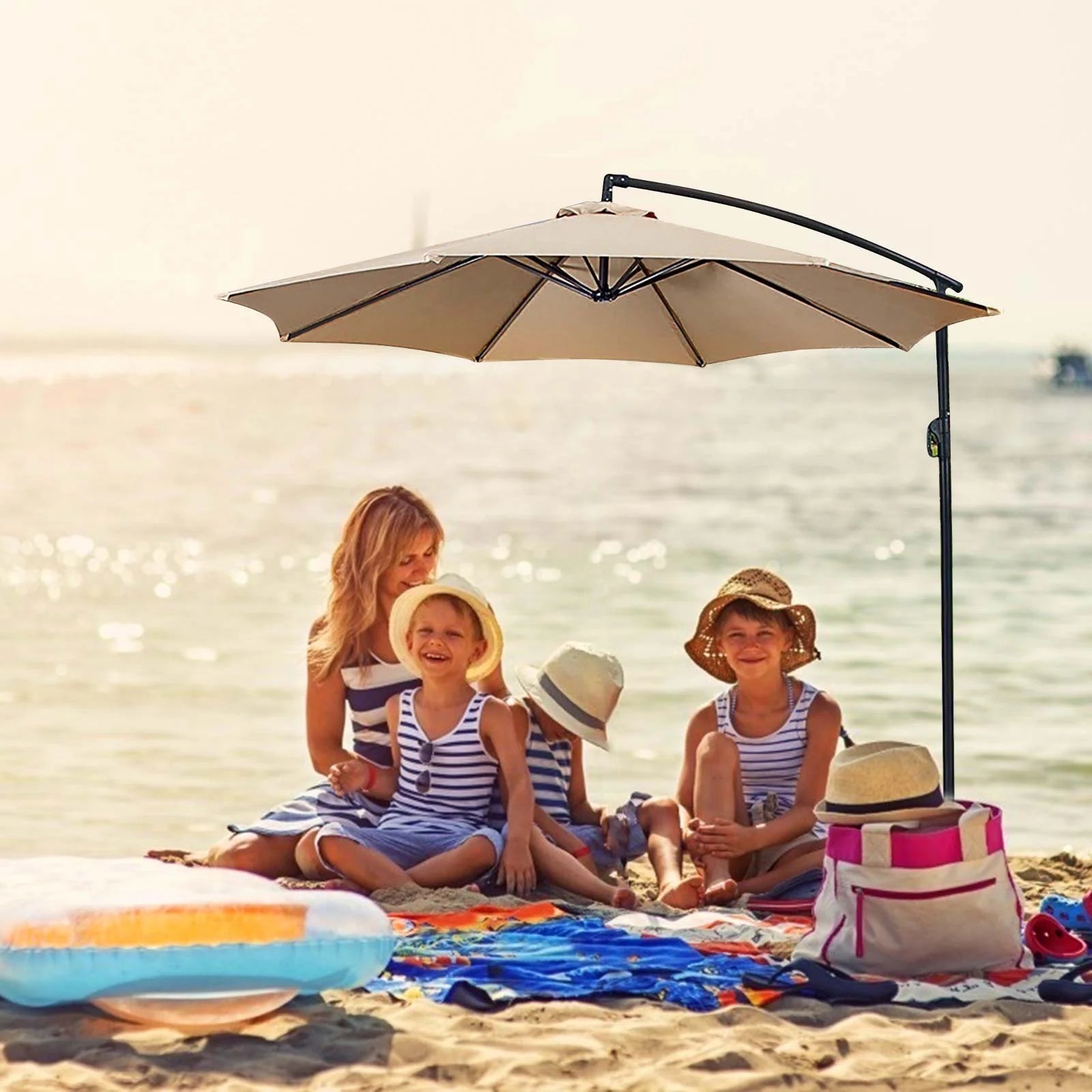 Umbrella Outdoor Beach Sun - 78.7 Inch Diameter