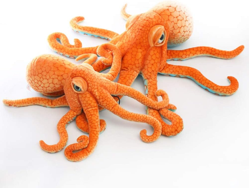 Realistic Octopus Plush,Giant Stuffed Marine Animals Toy Gifts for Kids (31.4 Inch)