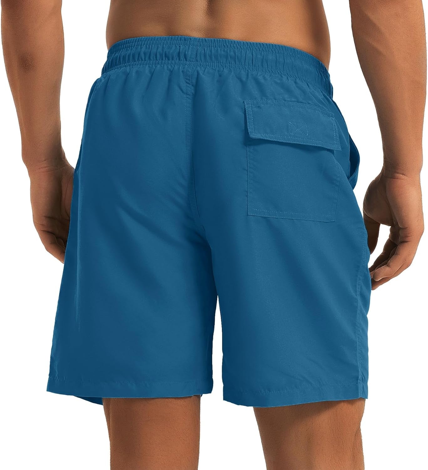 Men's Summer Swim Trunks Quick Dry Surf Shorts Bathing Suit Shorts with Mesh Lining