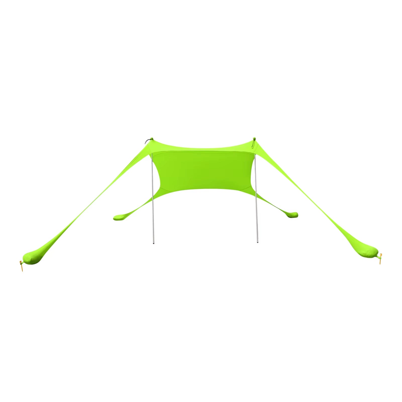 4-Person Beach Tent, Waterproof, Uv-Blocking, Spacious, Lightweight & Portable for Outdoor Relaxation