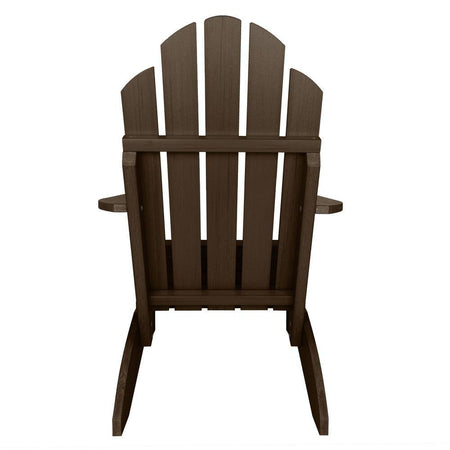 Classic Wesport Weathered Acorn Recycled Plastic Adirondack Chair