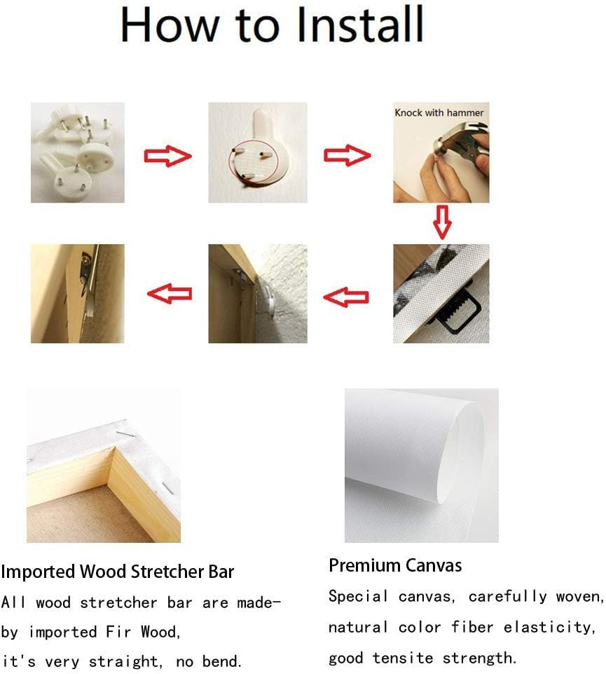 Lighthouse Canvas Wall Art for Home Bathroom Coastal Wall Lighthouse Art Seagull Themed Coastal Sailing Boat Wall Coastal Wall Decor Large Framed for Living Room Easy to Hang 40''X20''