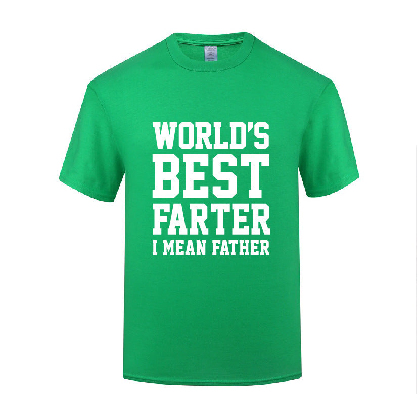 WORLD'S BEST FARTER light green Tshirt