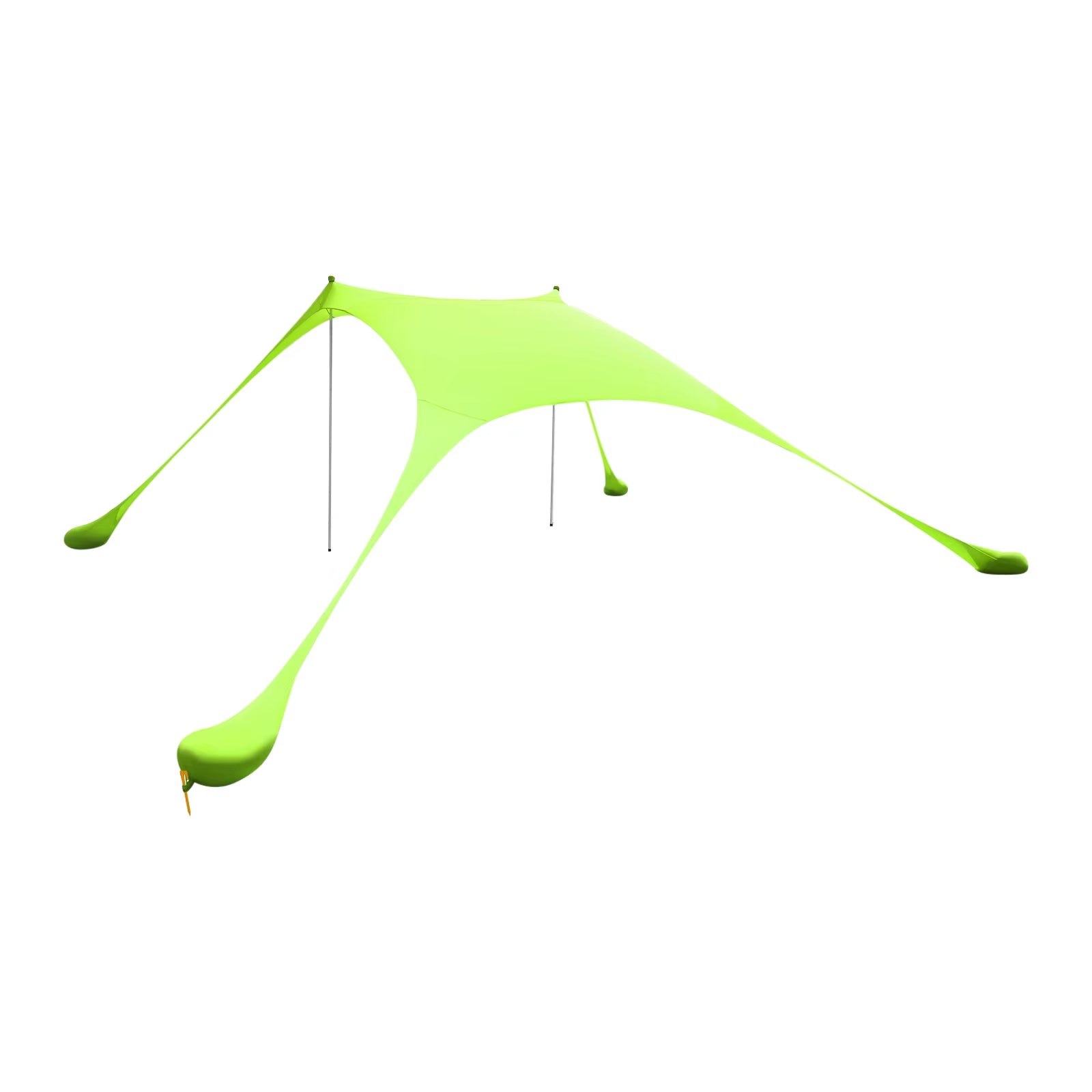 4-Person Beach Tent, Waterproof, Uv-Blocking, Spacious, Lightweight & Portable for Outdoor Relaxation