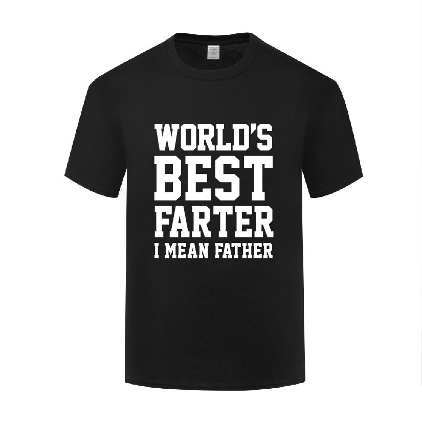 WORLD'S BEST FARTER black tshirt