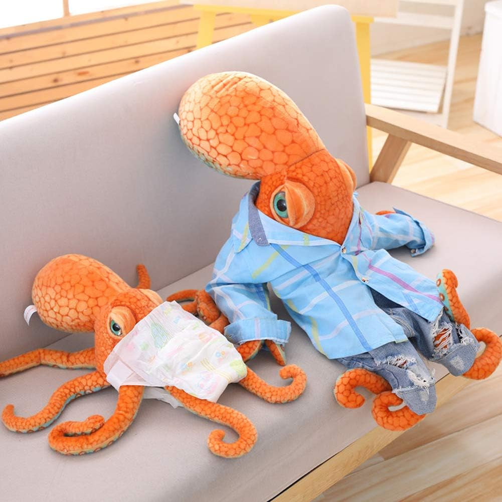 Realistic Octopus Plush,Giant Stuffed Marine Animals Toy Gifts for Kids (31.4 Inch)