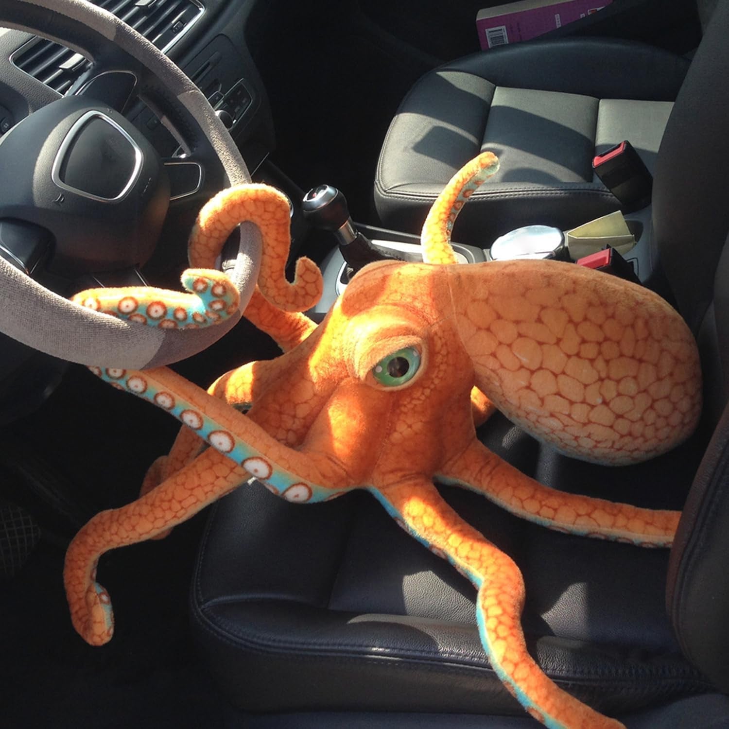 Realistic Octopus Plush,Giant Stuffed Marine Animals Toy Gifts for Kids (31.4 Inch)