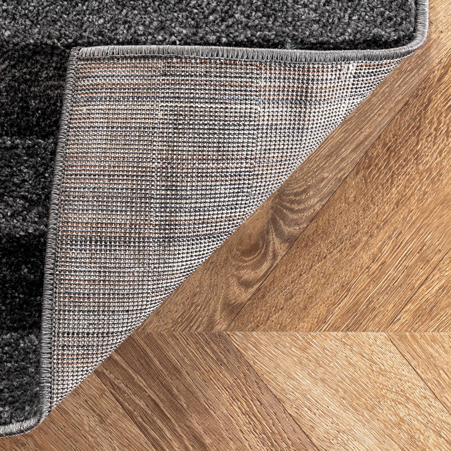 Performance Indoor Area Rug, Non-Shed, Power Loomed High-Traffic Area Rug for Living Room, Bedroom, Home, Minnie Grey - 3' X 5'