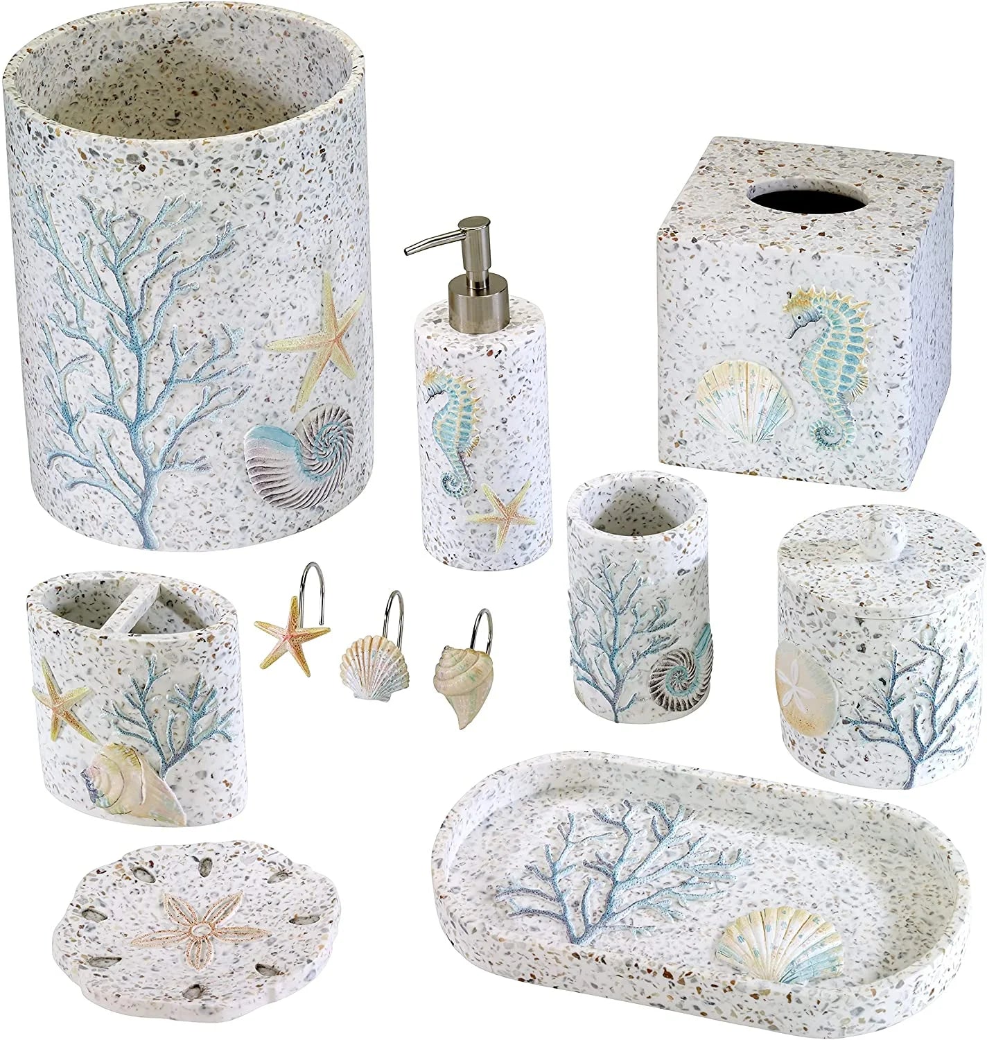 Coastal Terrazzo Jar - Multicolor