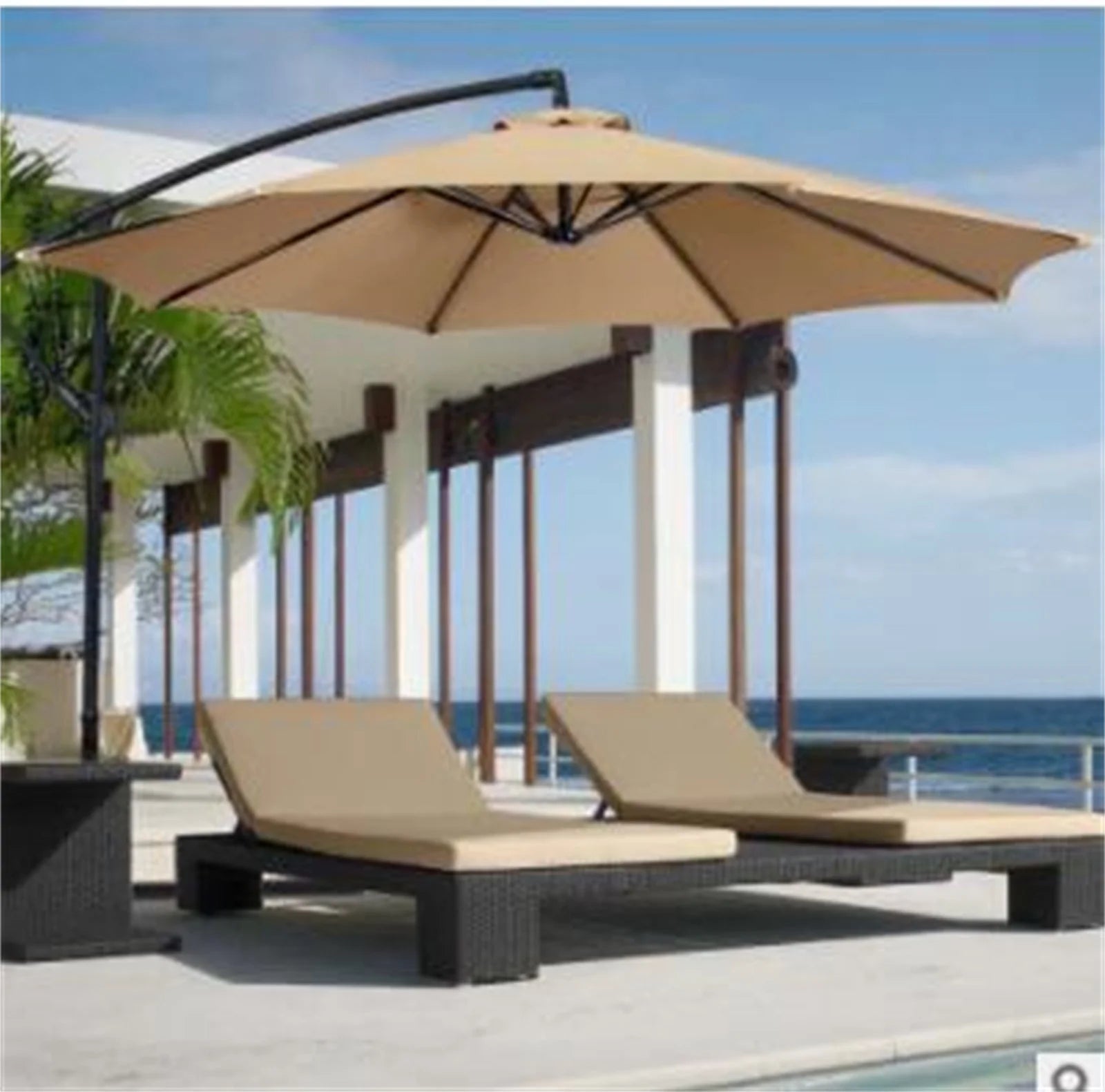 Umbrella Outdoor Beach Sun - 78.7 Inch Diameter